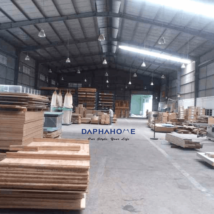 Xưởng sản xuất nội thất gỗ Daphahome